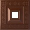Ekena Millwork Eris Ceiling Medallion (Fits Canopies up to 9 7/8"), 18"W x 18"H x 3 1/2"ID x 1 1/8"P, Copper Penny CM18ERCPS - alternate 1
